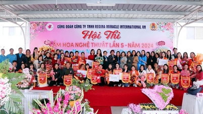 Hai Phong women compete in "Being good at public affairs and good at housework"