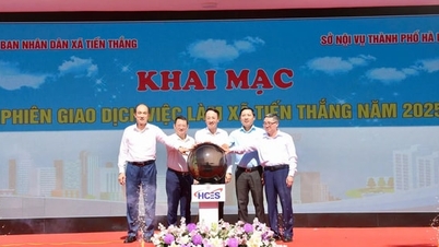 Le salon de l'emploi de la commune de Tien Thang recrute 2 180 personnes