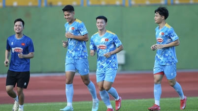Vietnam National Team: 3 new players practice separately, Bui Tien Dung is absent for a few days because...