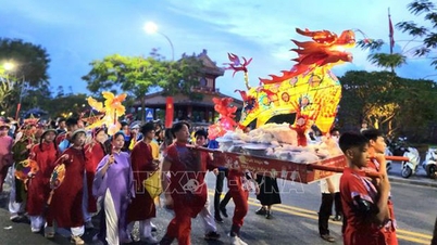 Khai mạc Ngày hội quảng diễn Lân - Sư - Rồng và rước đèn Trung thu