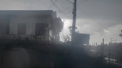 ゲアン省：竜巻がトントゥ国境地区の住宅を倒壊