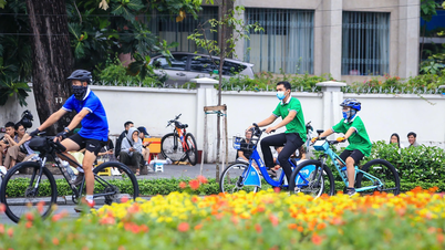 Ho Chi Minh-staden testar separata körfält för cyklar
