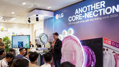 LG Electronics ra mắt máy giặt sấy mới