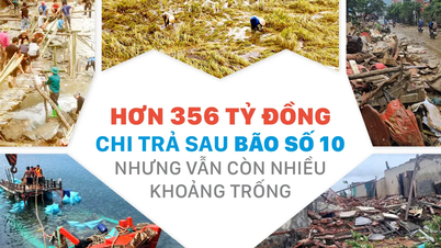 ជាង 356 ពាន់លានដុងដែលបានចំណាយបន្ទាប់ពីព្យុះទី 10 - ប៉ុន្តែនៅតែមានចន្លោះច្រើន។