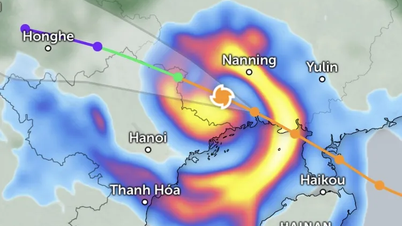 Sturm Nr. 11 erreicht China, starker Regen im Norden
