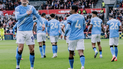 Man City បានផ្តួល Brentford, Guardiola ឈានដល់ 250 ឈ្នះ Premier League