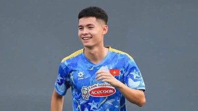 Vadim Nguyen werd door zijn teamgenoten van U23 Vietnam geprezen voor zijn goede dribbelvaardigheden.