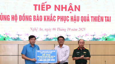 Ho Chi Minh City supports Nghe An province to overcome damage caused by storm No. 10