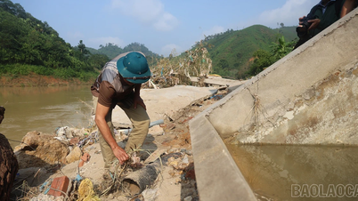 Bedenken hinsichtlich der Erosion der Flussufer