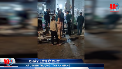 ไฟไหม้ตลาด U Minh Thuong จังหวัด An Giang