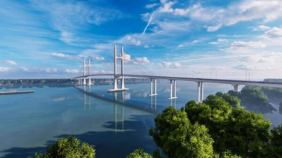 Vinh Long approved investment in a bridge worth over 2,800 billion VND across Co Chien River