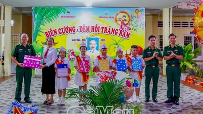 Hơn 3.000 phần quà Trung thu cho em vùng biên giới Cà Mau