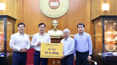 Kinh phí ủng hộ đồng bào ảnh hưởng bởi bão số 10 tăng lên hơn 752 tỷ đồng