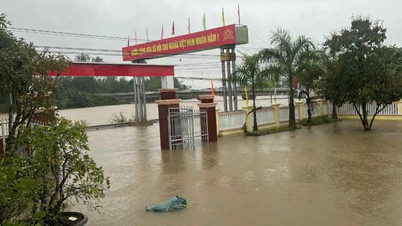 Quang Ngai : De nombreuses localités ont de nouveau été inondées après les fortes pluies du matin du 1er novembre.