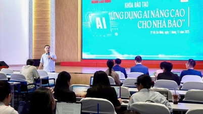 Nguoi Lao Dong 신문은 기자, 편집자 및 기술자를 위한 고급 AI 교육을 제공합니다.