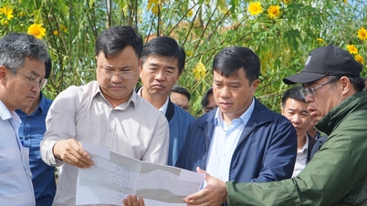 Secretarul partidului provincial Lam Dong, Y Thanh, Ha Nie Kdam, a inspectat și a condus intervenția împotriva inundațiilor în Hiep Thanh