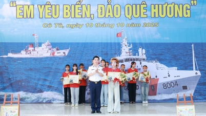 Förderung der Liebe zum Meer und zu den Inseln bei der jungen Generation in der Sonderzone Co To, Quang Ninh