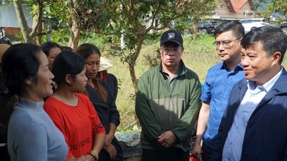 Bí thư Tỉnh ủy Lâm Đồng Y Thanh Hà Niê Kđăm thăm các hộ dân bị thiệt hại nặng do mưa lũ