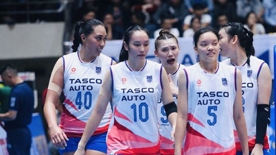 Mit einem Sieg über Quang Ninh sicherte sich Hanois Damen-Volleyballteam auf hervorragende Weise den Aufstiegsplatz.