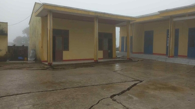 Schule in Da Nang sinkt und droht einzustürzen – nur 3 Monate nach der Einweihung