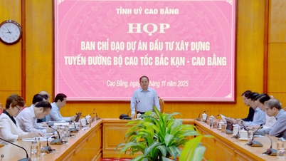 Provinzparteisekretär Quan Minh Cuong: Beschleunigung der Investitionsvorbereitungen für das Schnellstraßenprojekt Bac Kan - Cao Bang