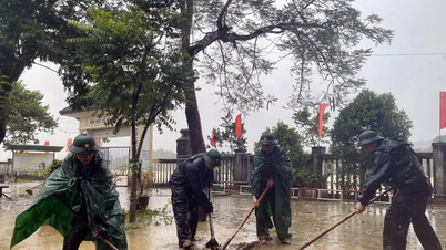 Stanie ramię w ramię z ludźmi, aby przezwyciężyć skutki burz i powodzi