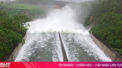 Rain stops, Ke Go lake reduces overflow discharge