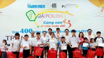 Vacker gest vid den humanitära turneringen "Att fortsätta livet med barn"