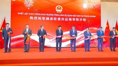 Otevření generálního konzulátu Vietnamu v Čchung-čchingu v Číně