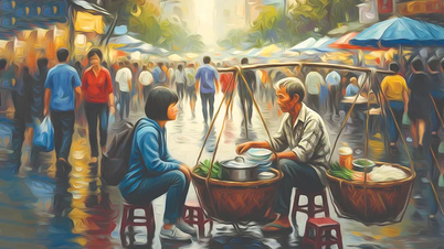 道の真ん中に突然、私の父親に似た人が現れました。