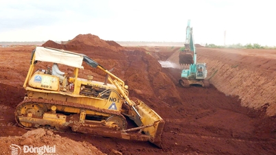 Dong Nai heeft een overschot van bijna 13 miljoen kubieke meter aan vulmateriaal en grondwerk in steengroeven.