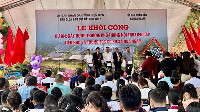 Ba gia đình hiến đất xây dựng Trường liên cấp ở xã biên giới Núa Ngam