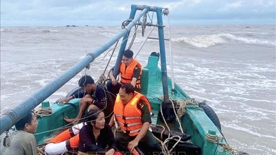 Penyelamatan tepat pada masanya 2 kelasi yang kapalnya karam di laut