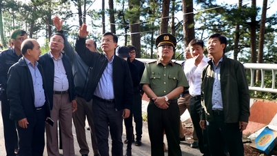 لام ڈونگ نے 2 قومی شاہراہوں پر قدرتی آفات کے حوالے سے ہنگامی صورتحال کا اعلان کیا۔