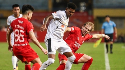 Ao derrotar o Thanh Hoa, o Cong Viettel Club se mantém próximo ao topo da tabela da V-League.