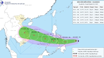 Ribut No. 13 akan datang, ia mungkin mengukuh ke tahap 17 sebelum mendarat.