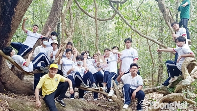 بناء علامة سياحية في منطقة نام كات تيان