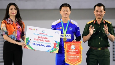 Wer ist der beste Spieler und Torwart des vietnamesischen Arbeiter- und Beamtenfußballturniers?