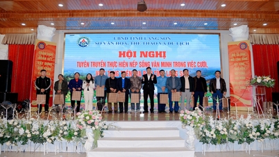 Conferencia sobre propaganda para la implementación de un estilo de vida civilizado en bodas y funerales en la provincia de Lang Son