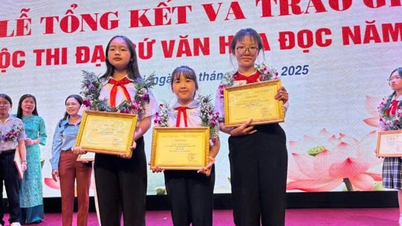 9 Lam Dong-studenten wonnen de National Reading Culture Ambassador Contest 2025
