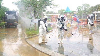 화학부대, 다낭 홍수 피해 지역 전염병 예방 지원