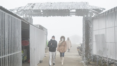 Die Kaltluft nimmt zu, im Norden werden stellenweise 10 Grad Celsius erreicht.