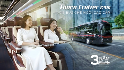 Lansering av den nya generationen THACO Cruizer 120S, exklusiv bil, 29-sitsig