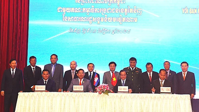 Tay Ninh signerer grensehandelsavtale med tre provinser i Kambodsja
