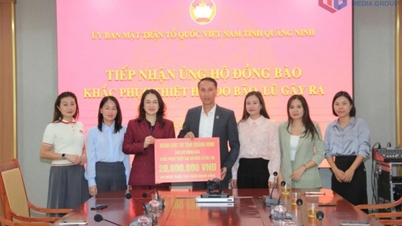 Quang Ninh tartományi ügyvédi kamara összefog az árvízkárosultak megsegítésére