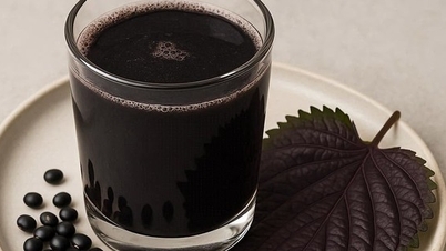 Qual o efeito da água de perilla com feijão preto?