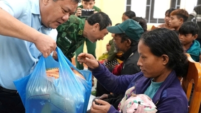 Heavy rains and floods caused deep inundation in many areas in Quang Tri