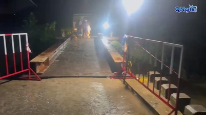 ສືບ​ຕໍ່​ເສີມ​ຂະຫຍາຍ ​ແລະ ຮັບປະກັນ​ຄວາມ​ປອດ​ໄພ​ໃຫ້​ຂົວ​ຂ້າມ​ນ້ຳ​ຂອງ​ຊົ່ວຄາວ ​ເກື່ອງ