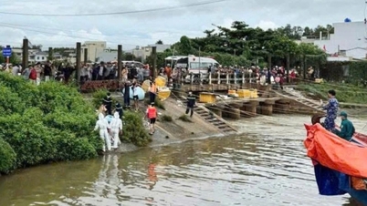 クアンガイ省で溺死した若い男性の遺体を発見