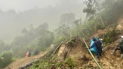 הקומונה ההררית הונג סון נמצאת בהפרעה עקב מפולות אדמה.